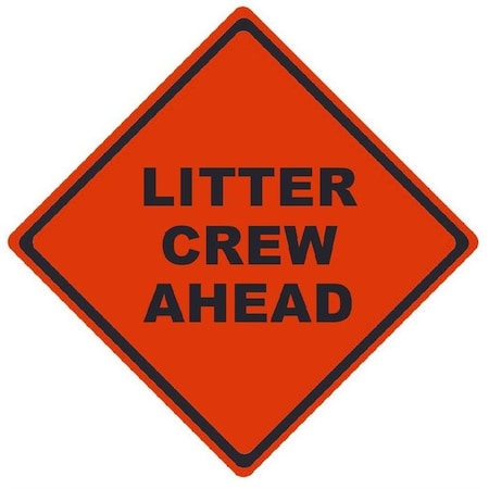 Nmc TRAFFIC, LITTER CREW AHEAD, RUR3611 RUR3611